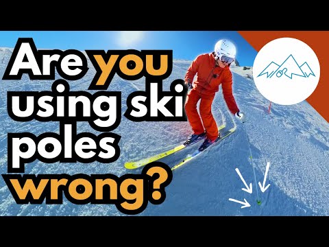 How to use ski poles | How to plant your poles | Where to plant your ski poles whilst skiing