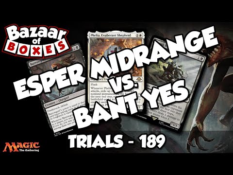 Esper Midrange vs. Bant YES - Trials 189 - Round 3/4 [MTG Legacy]