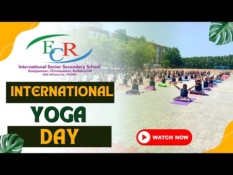 At ECR, we breathe in calm and exhale excellence. Happy International Yoga Day 🧘‍♂️ #YogaDay2025