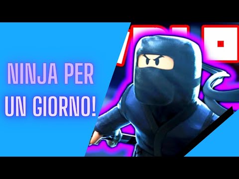 SIAMO DIVENTATI DEI NINJA PER UN GIORNO!! - Roblox