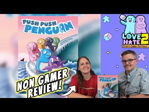 Push Push Penguin – Family Mayhem On Ice Where Second Place Wins! | Non-Gamer’s Review