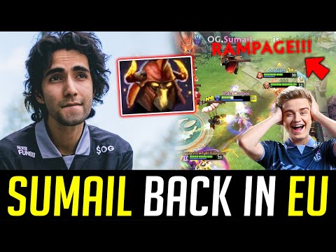 SumaiL Back in EU - GENIUS Carry pick & Build (vs. N0taiL) DOTA 2