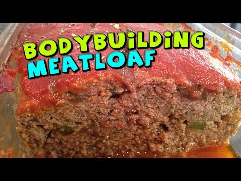 Bodybuilding Meatloaf Recipe | High Protein Meal Prep