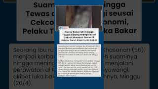 Kronologi Suami Bakar Istri hingga Tewas di Banyuwangi Dipicu Ekonomi, Pelaku Alami Luka Bakar