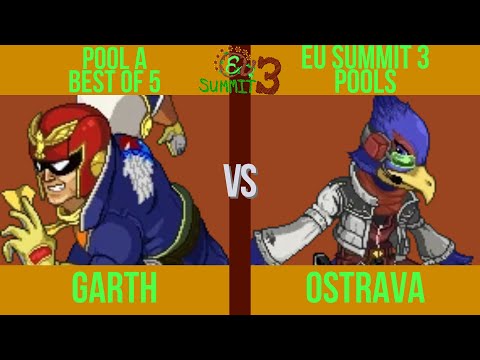 Garth (Falcon) vs. 0strava (Falco) - EU Summit 3 Pool A - SSF2 Tournament