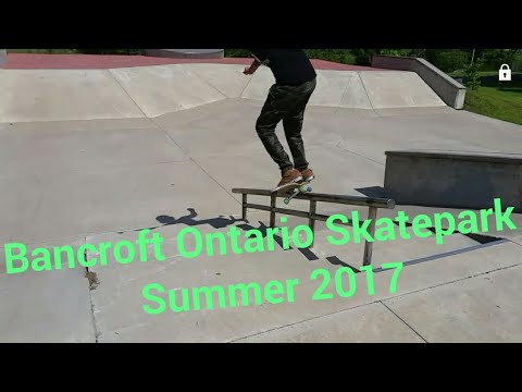 Bancroft Skatepark Skate Video (Mackenzie Creighton)