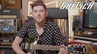 Video thumbnail for Twin Atlantic's Sam McTrusty on his Gretsch G6609 Broadkaster Center Block | Gretsch Guitars by Gretsch Guitars