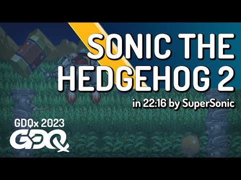 Sonic the Hedgehog 2  by SuperSonic in 22:16 - Games Done Quick Express 2023