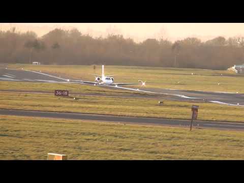 Cessna 550B Citation Bravo G-CGEI - take off - Gloucestershire airport