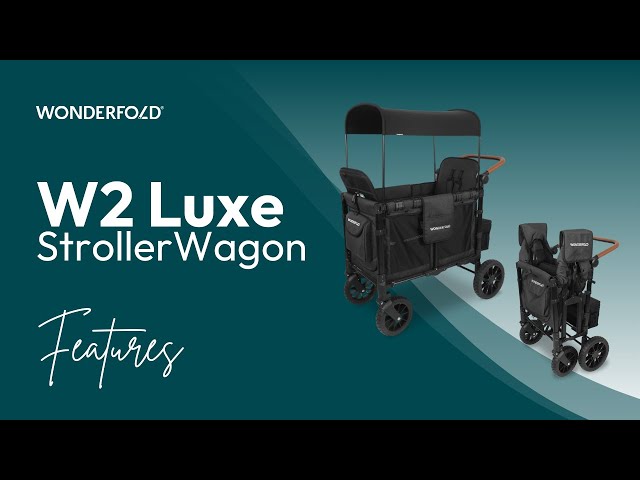 Video teaser voor W2 Luxe Double Stroller Wagon