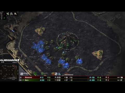 WCS- Guru vs ShowTime - g1- Starcraft 2 HD Polski komentarz