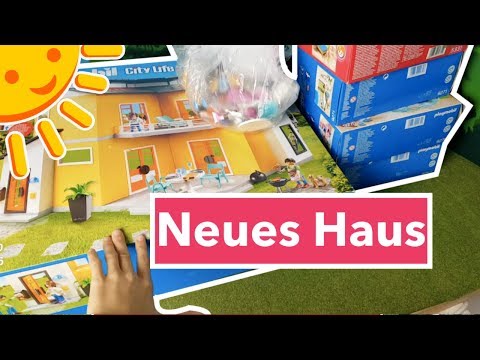 💛Mein neues Playmobil Haus - auspacken und einrichten - unboxing - Familie Sonnenschein