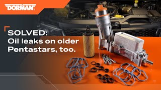 Better fix for leaking oil filter housing on many older Pentastar V6 Engines