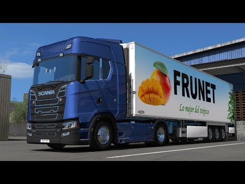 ETS 2 1.31 - SCANIA S520 V8 - Trip: Jönköping - Szczecin