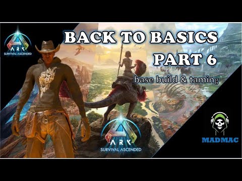 ARK BASICS: Part 6 Base build & taming a Argentavis.