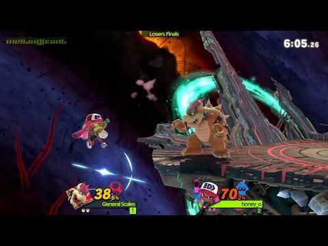 MeltingPoint 27 - Losers Finals -  General Scales (Bowser) vs honey_o (Inkling)