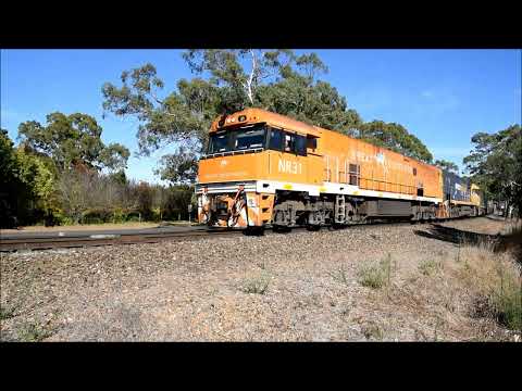 Pacific National 5PM5 Orange NR31 NR63 G537 Mt Lofty, Nairne and Monarto, South Australia 27/03/22