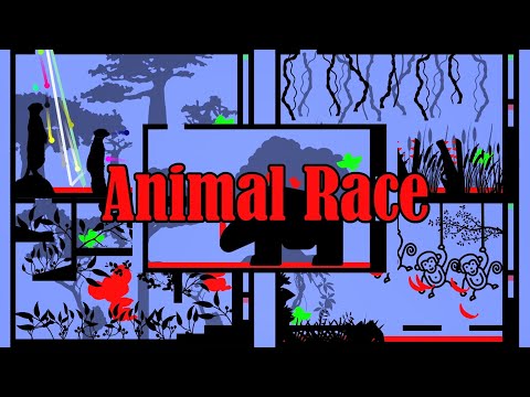 24 Marble Race EP.22 :  Animal Race (by Algodoo)