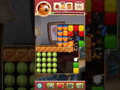 Toon blast 2898 no boosters 3 stars