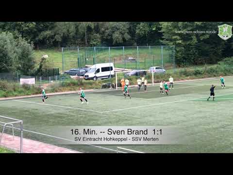 SV Eintracht Hohkeppel vs SSV Merten | Pass Schuss Tor