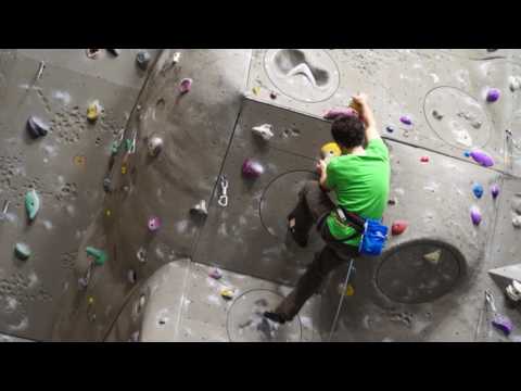 Klettern im Überhang - 6a - Technik Tipps - How to climb overhanging