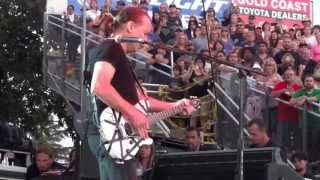 VAN HALEN FRONT ROW!! - SHE'S THE WOMAN & ROMEO DELIGHT - PASO ROBLES CALIFORNIA MID STATE FAIR 2013