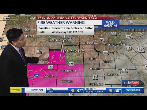 KSAN Storm Team 6pm Forecast Update - Wednesday April 22, 2020