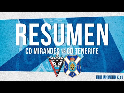CD Tenerife | Resumen del CD Mirandés - CD Tenerife (jornada 11, temporada 23/24) | CD Tenerife