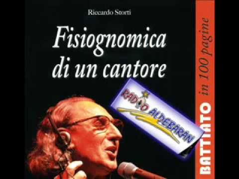FISIOGNOMICA DI UN CANTORE. Battiato in 100 pagine di Riccardo Storti (Radio Aldebaran)