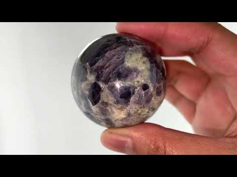 Iolite Crystal Sphere OIO-101 | marikitcrystals.com