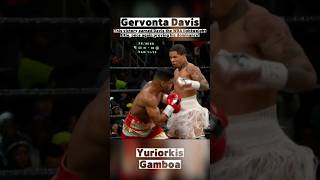 Davis vs Gamboa | Boxing Highlights #boxing #sports #shorts #GervontaDavis #YuriorkisGamboa