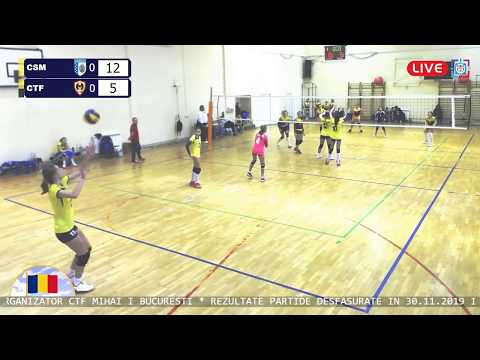 CSM Bucuresti vs CTF Mihai I Bucuresti, Campionatul National-Divizia SPERANTE 2019/2020 T2 (3:0)