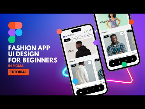 Fashion / Clothing E-commerce App Design in Figma - UI Tutorial #figma #ui