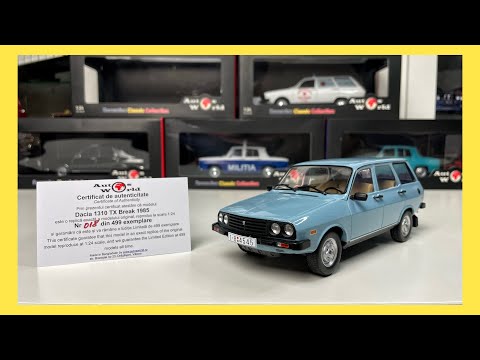1:24 Dacia 1310 TX Break (Blue Mamaia) 1983 - Autosworld [Unboxing]