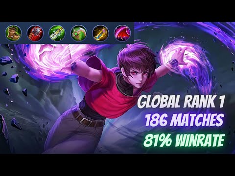 Global Top Dyrroth, Bottom Offlaner,  Lane Push [ World Rank 1 ] RIRV | Mobile Legends