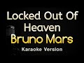 Locked Out Of Heaven Bruno Mars Karaoke Songs With Lyrics Original Key