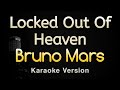 Locked Out Of Heaven - Bruno Mars (Karaoke Songs With Lyrics - Original Key)