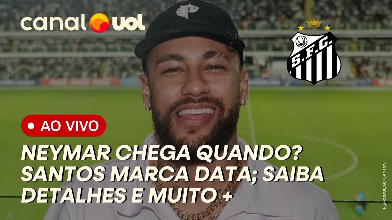 🔴 NEYMAR CHEGA QUANDO? SANTOS MARCA DATA E FAZ SURPRESA! ANDERSON BARROS DEMITIDO DO PALMEIRAS?