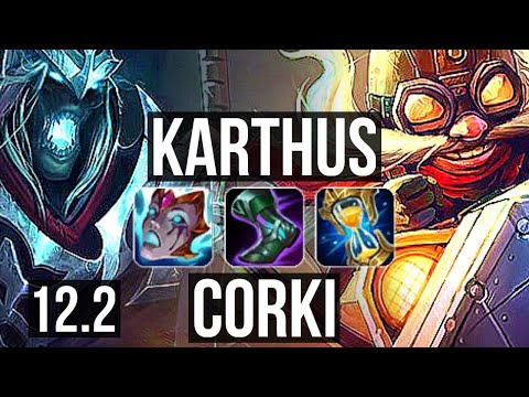KARTHUS vs CORKI (MID) | 12/1/11, 1.6M mastery, Legendary, 300+ games | KR Diamond | 12.2