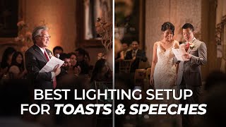 The Easiest Way to Light Wedding Speeches and Toasts | Master Your Craft