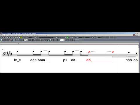 ESCOLHI ACREDITAR (Tom de Vida) - BAIXO