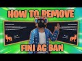 HOW TO GET UNBANNED FROM FINI AC FIVEM BAN ALL SERVERS UNBAN
