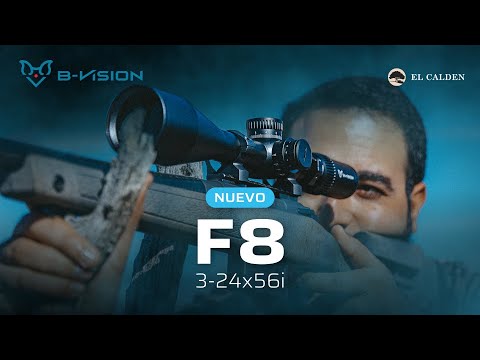 Nuevo B-Vision F8 3-24x56i | El visor definitivo de El Caldén: potencia y precisión.