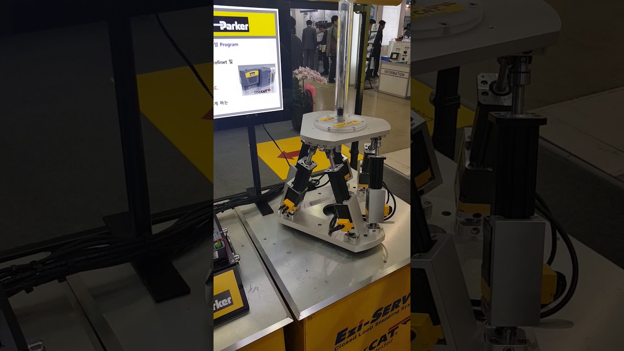 Changzhou DINGS' Captive Linear Actuators for Hexapod Simulator Demo