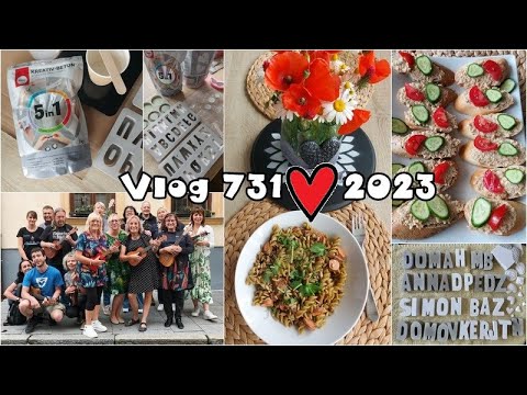 Vlog 731/23 - odlévání písmen a pohodový večer