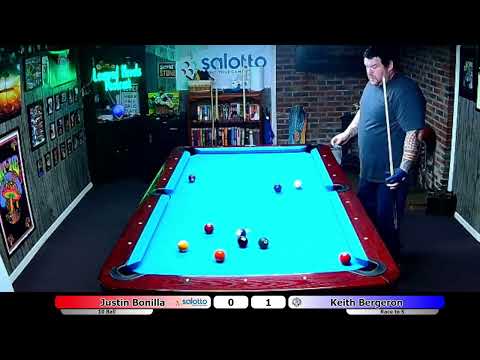 Lowered Morals PoolCast Ep. 560 Justin Bonilla Vs Keith Bergeron 10 Ball Race to 5