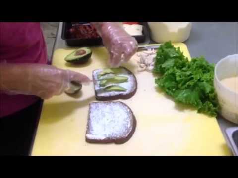 How to make a Chicken Club sandwich Baggin's style