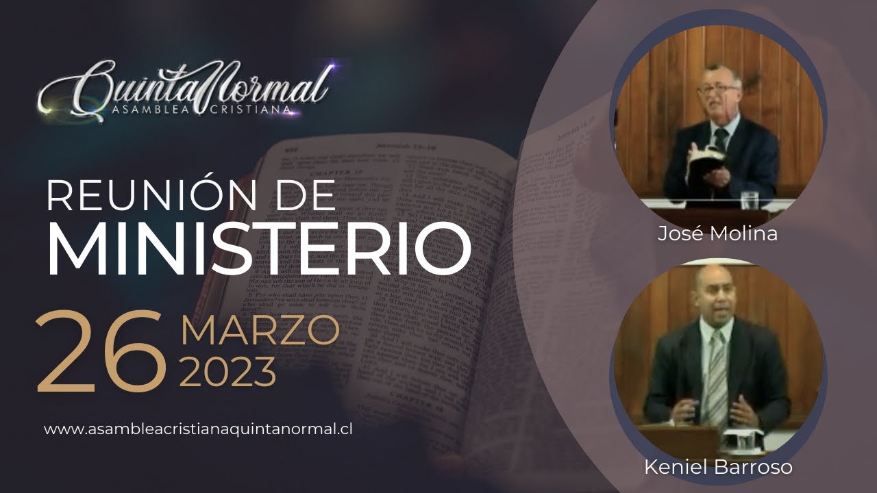 Miniatura de Reunión de Ministerio - 26/03/2024 | José Molina - Keniel Barroso