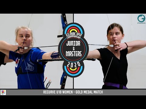 Halla Sól VS Marín Aníta - Recurve U18 Women Gold Medal Match