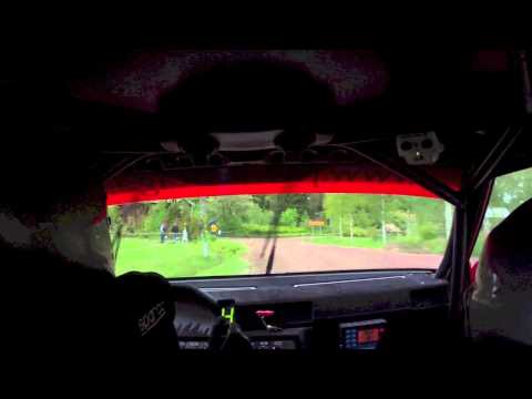 ss2 Kaj Banck & Richard Svensson Rally Karlstad ss2